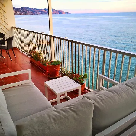 Apartamento Carabeo Vista Mar Nerja Exterior foto